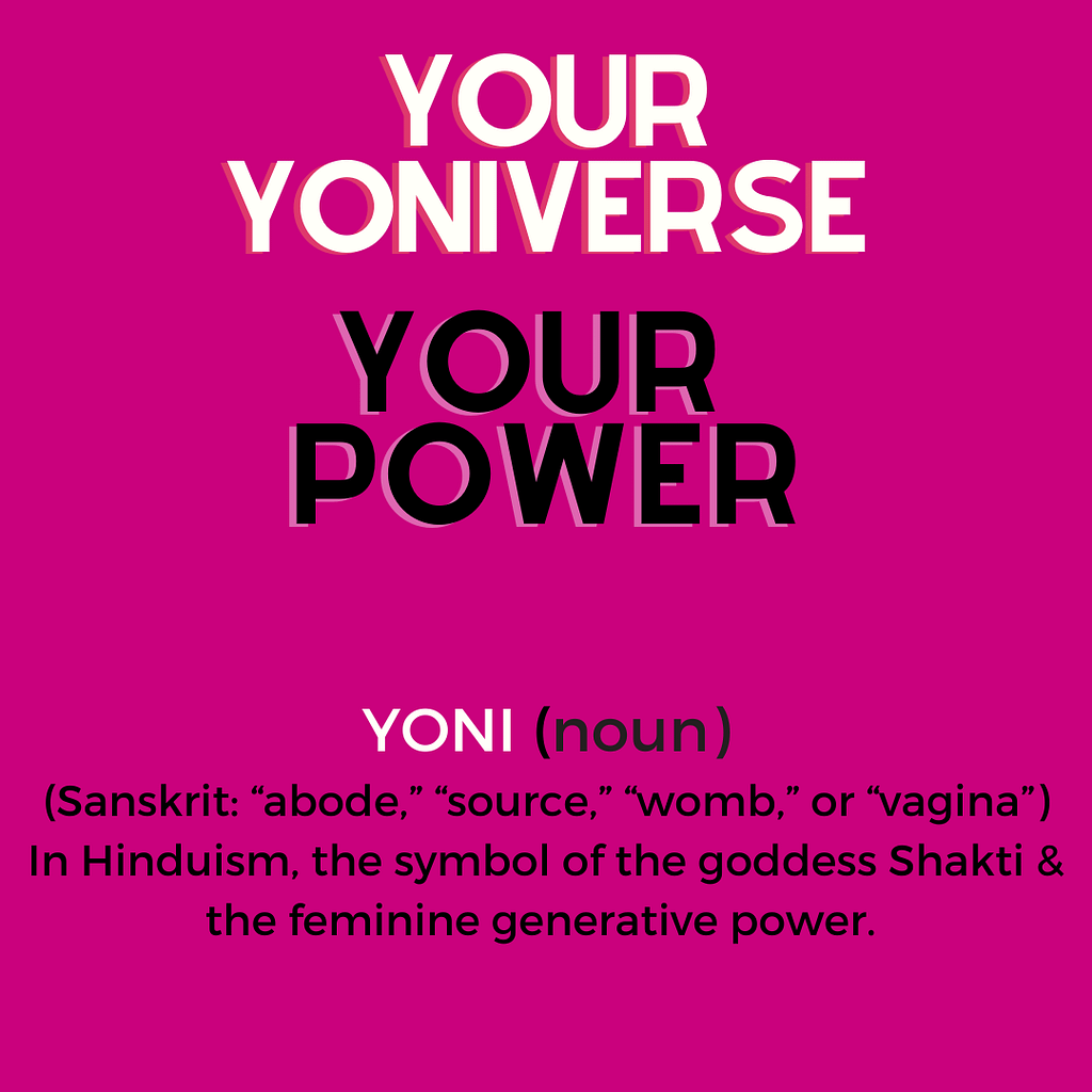 Yoniverse yoni course
